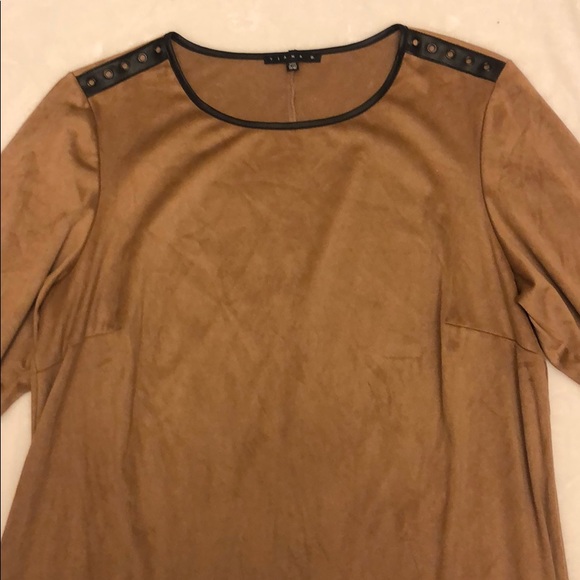 Tiana B. Dresses & Skirts - Tiana B. Faux Suede Dress-Offer/Bundle to Save